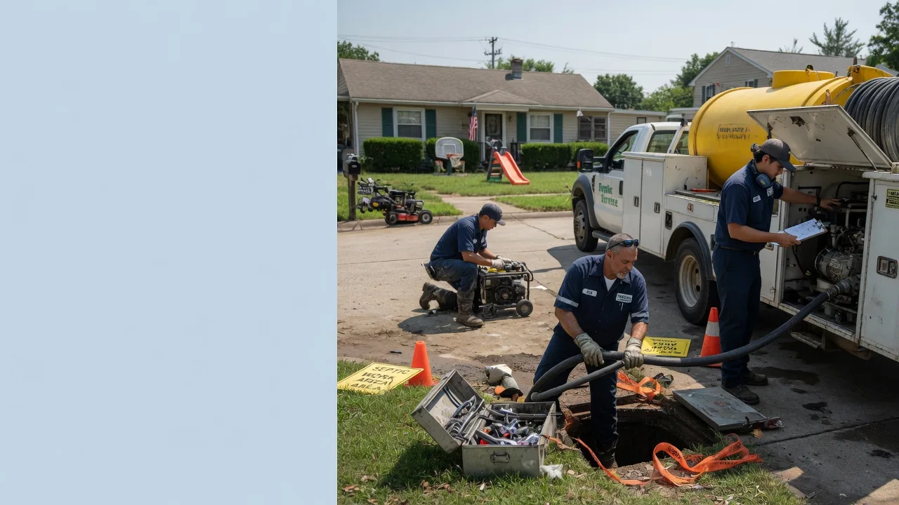 Septic Tank Pumping in Rienzi, MS near me